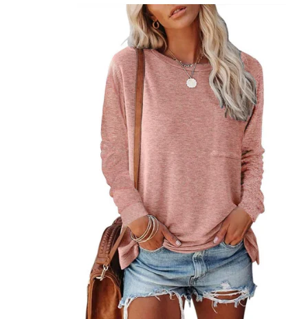 Sudadera Extragrande De Manga Larga Para Mujer | Cuello Redondo