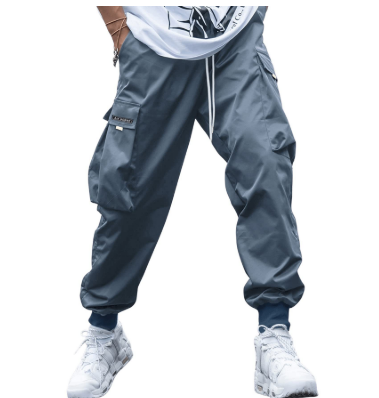 Pantalones Cargo Con Cordón Para Hombre | Joggers