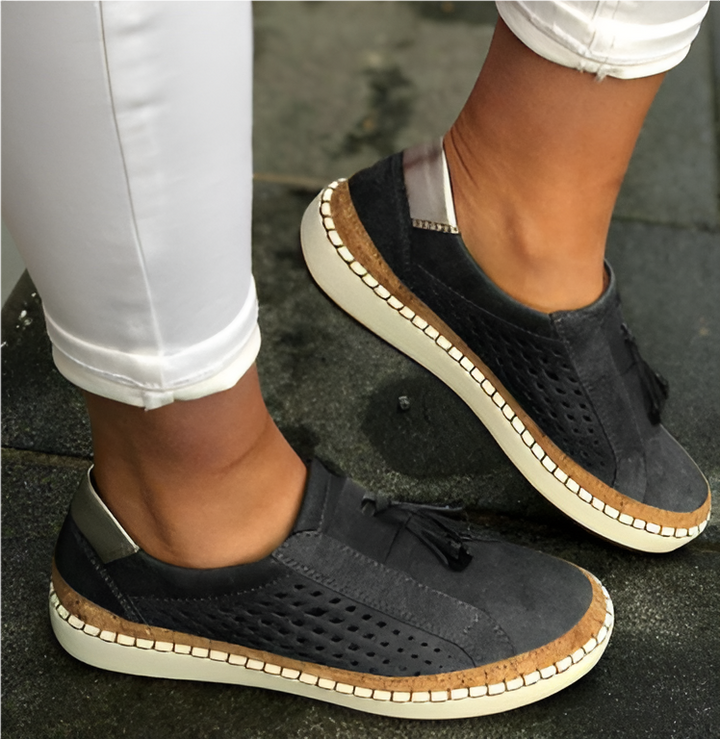 Zapatos Casuales Sin Cordones Para Mujer | Borlas