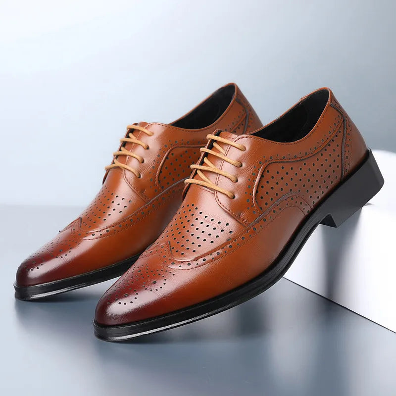 Zapatos De Vestir Clásicos Con Cordones Para Hombre | Formales