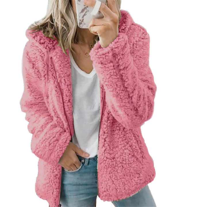 Chaqueta Informal Con Capucha Para Mujer | Cálida