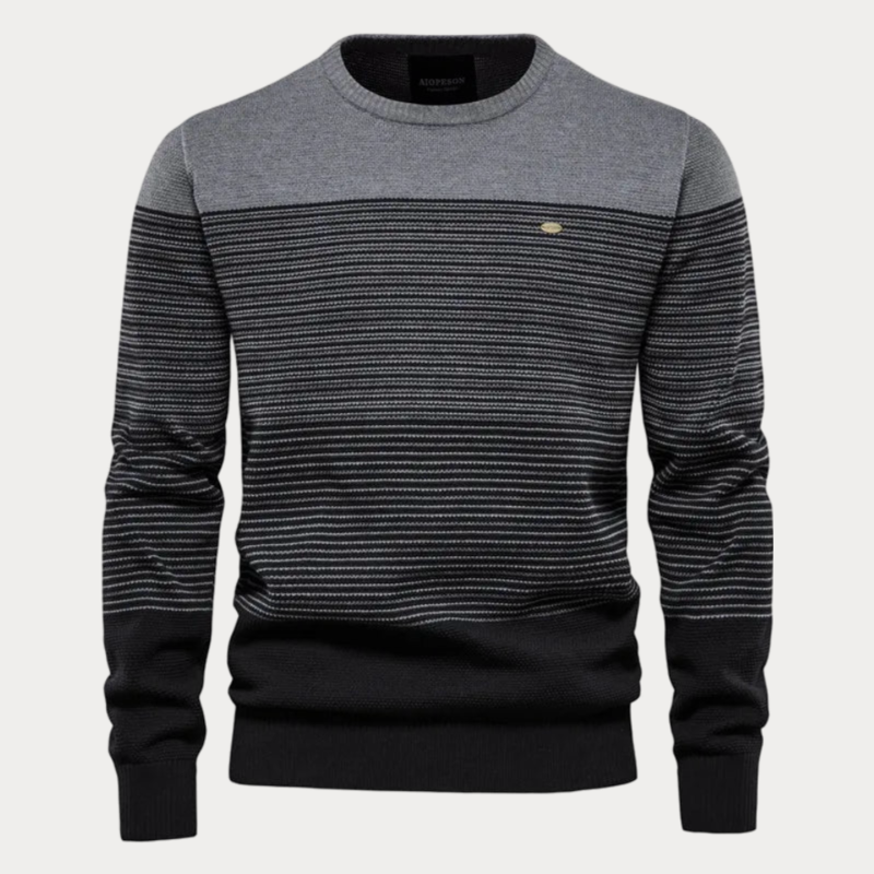 Jersey De Cuello Redondo Para Hombre | Mangas Largas