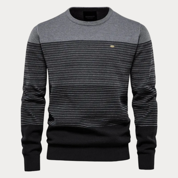 Jersey De Cuello Redondo Para Hombre | Mangas Largas