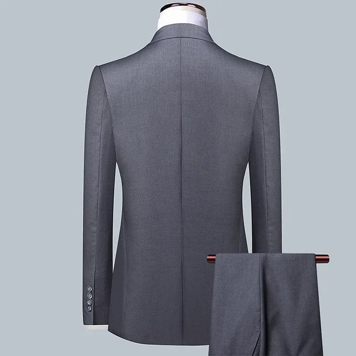 Hombres 3 Piezas Traje De Boda Formal De Invitados Set | Elegante