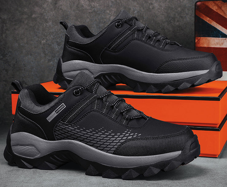 Zapatos De Senderismo Antideslizantes Para Hombre | Con Cordones