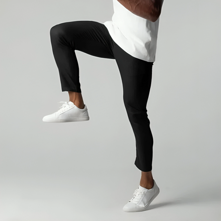 Pantalones Tobilleros Informal Corte Ajustado Para Hombre | Moderno