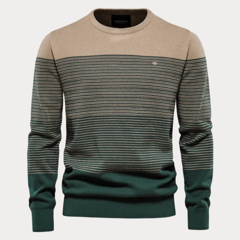 Jersey De Cuello Redondo Para Hombre | Mangas Largas