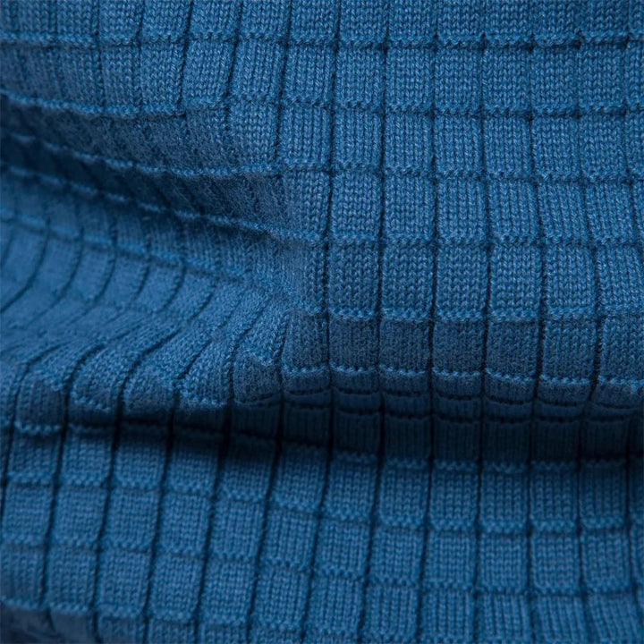 Jersey De Cuello Redondo De Punto Para Hombre | Mangas Largas