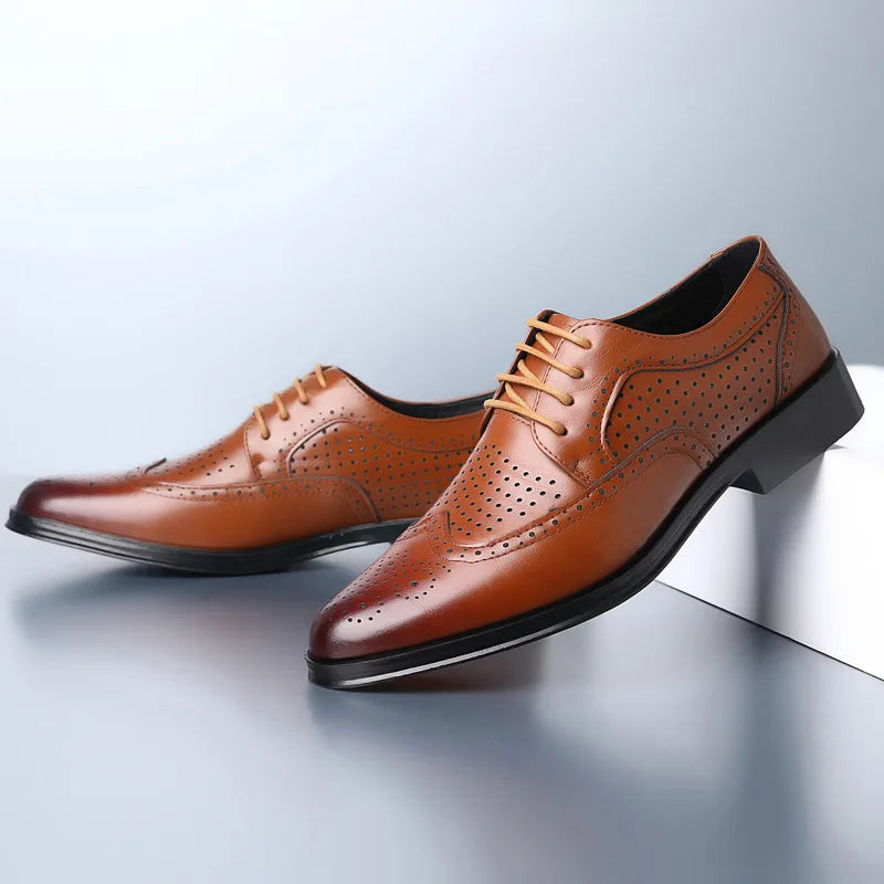 Zapatos De Vestir Clásicos Con Cordones Para Hombre | Formales