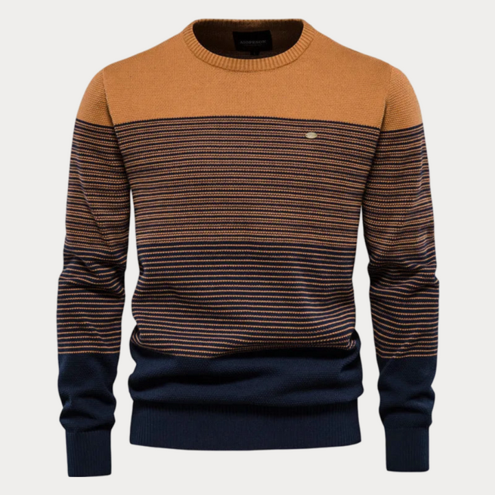 Jersey De Cuello Redondo Para Hombre | Mangas Largas