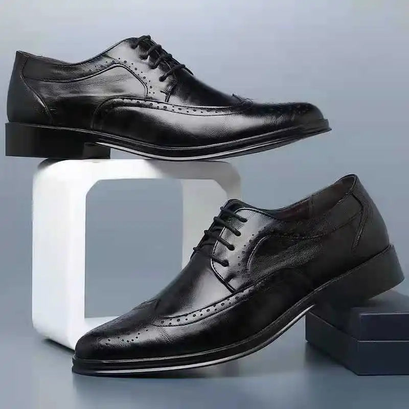 Zapatos De Vestir Clásicos Con Cordones Para Hombre | Formales