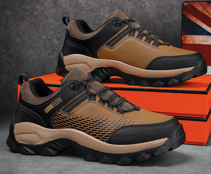 Zapatos De Senderismo Antideslizantes Para Hombre | Con Cordones