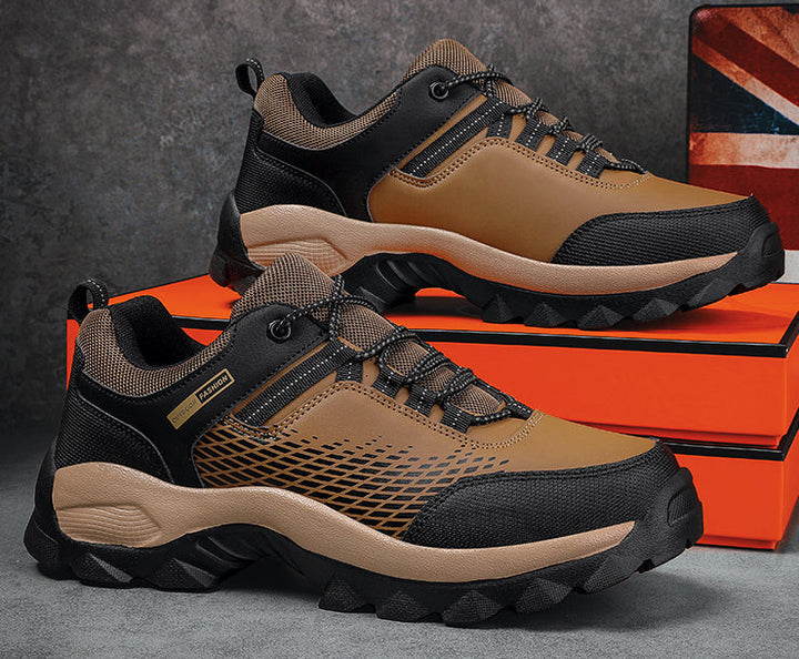 Zapatos De Senderismo Antideslizantes Para Hombre | Con Cordones