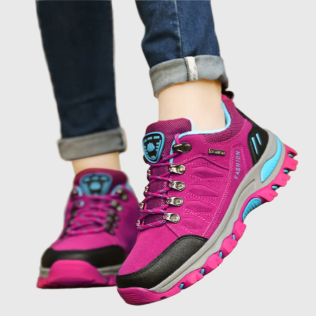 Zapatos De Senderismo Clásicos Para Mujer | Con Cordones