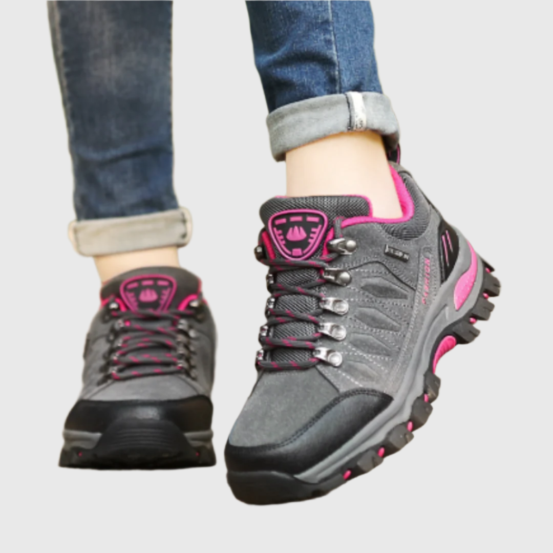 Zapatos De Senderismo Clásicos Para Mujer | Con Cordones