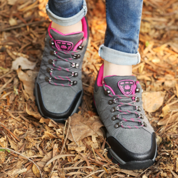Zapatos De Senderismo Clásicos Para Mujer | Con Cordones