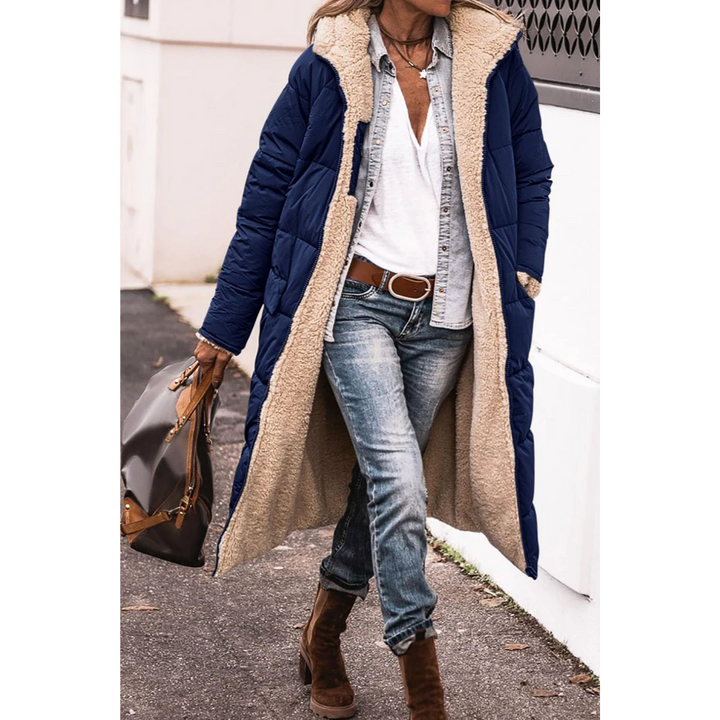 Abrigo Acolchada De Invierno Para Mujer | Largo