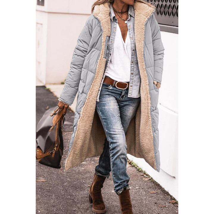 Abrigo Acolchada De Invierno Para Mujer | Largo