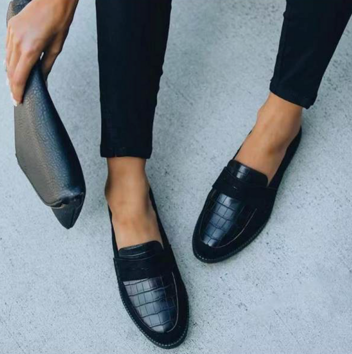 Mocasines Sin Cordones Para Mujer | Negro