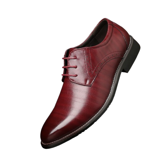 Zapatos De Vestir Clásicos Con Cordones Para Hombre | Elegante