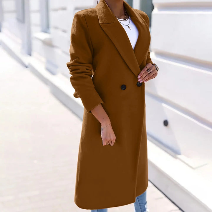 Gabardina Clásica Para Mujer | Doble Botonadura