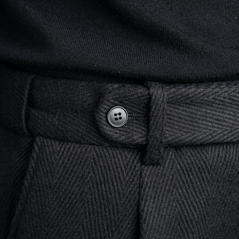 Hombre Corte Ajustado Pantalones Formales | Clásico