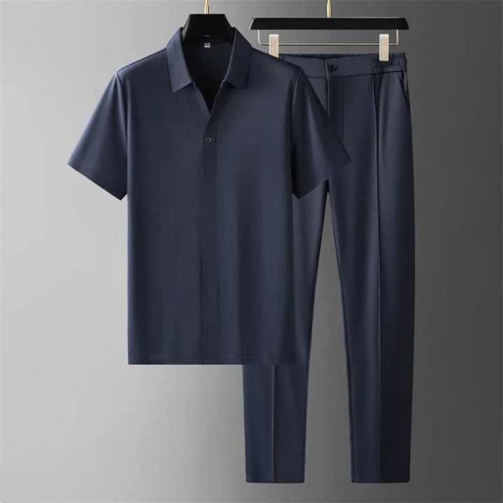 Conjunto Informal De Dos Piezas Para Hombre | Cómodo