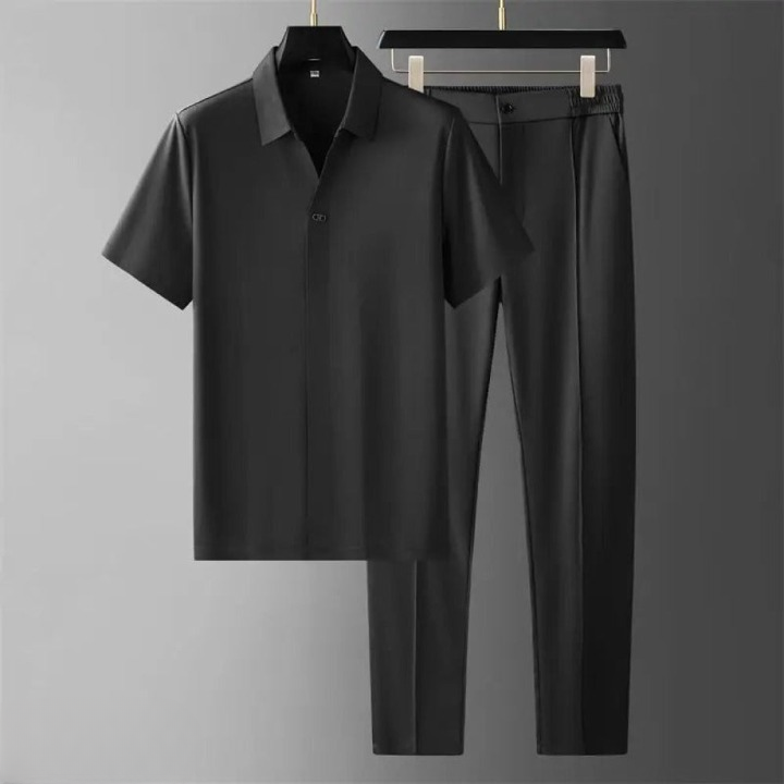 Conjunto Informal De Dos Piezas Para Hombre | Cómodo