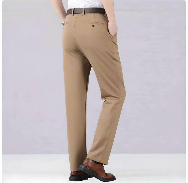 Pantalones De Negocios Elásticos Para Hombre | Corte Ajustado