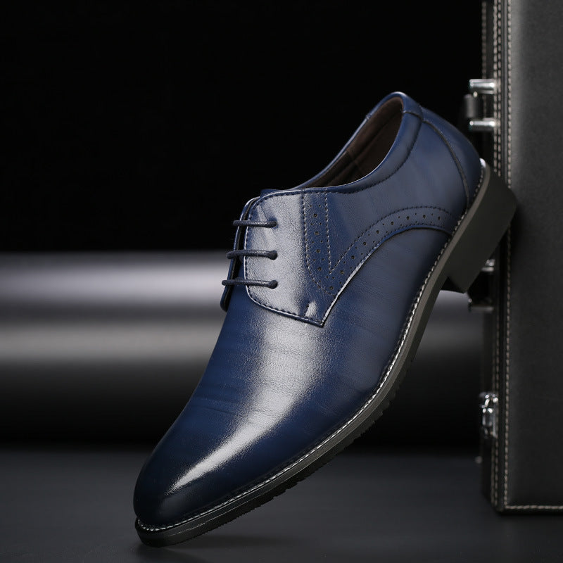 Zapatos De Vestir Clásicos Con Cordones Para Hombre | Elegante
