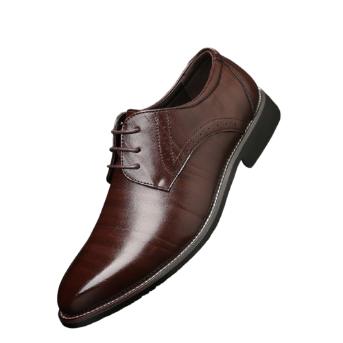 Zapatos De Vestir Clásicos Con Cordones Para Hombre | Elegante