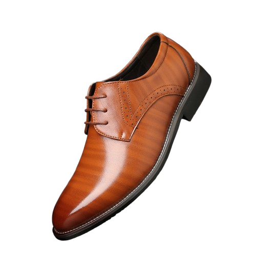 Zapatos De Vestir Clásicos Con Cordones Para Hombre | Elegante