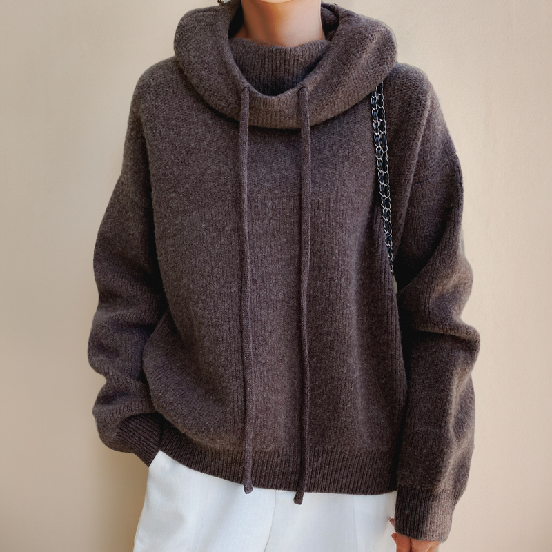 Sudadera Con Capucha Y Mangas Largas Talla Grande Para Mujer | De Punto