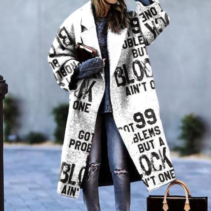 Abrigo Largo De Invierno Para Mujer | Cálido
