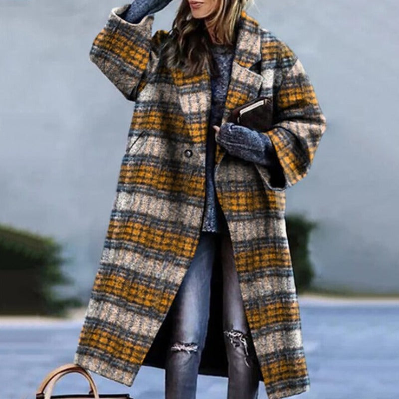 Abrigo Largo De Invierno Para Mujer | Cálido