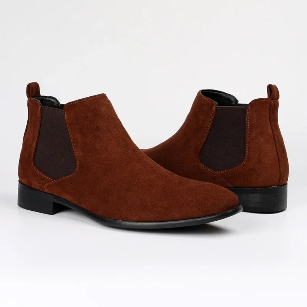 Botas Sin Cordones Para Hombre Con Punta Puntiaguda | Clásicas