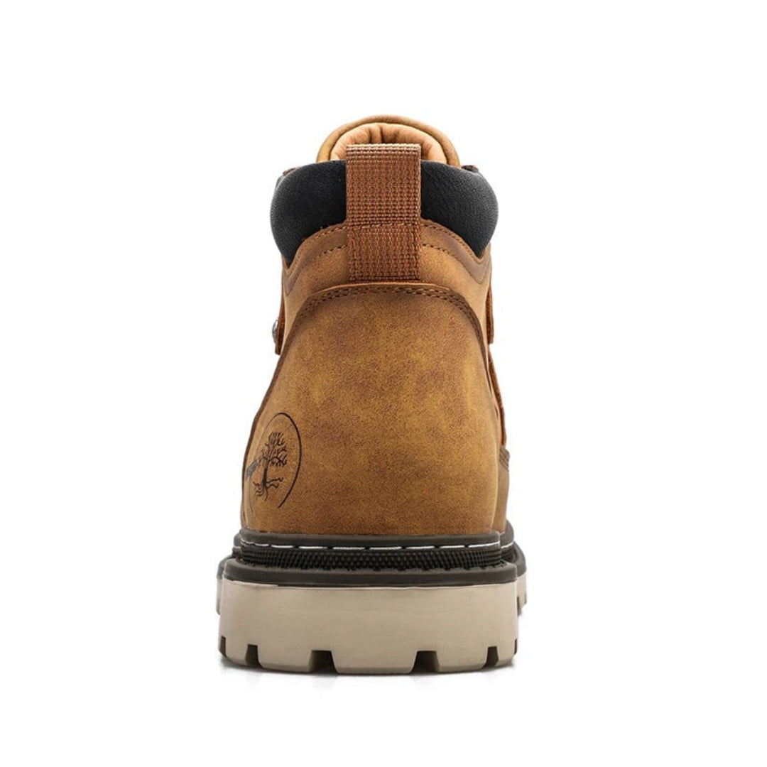 Botas Casuales Con Cordones Para Hombre | Puntera Redonda