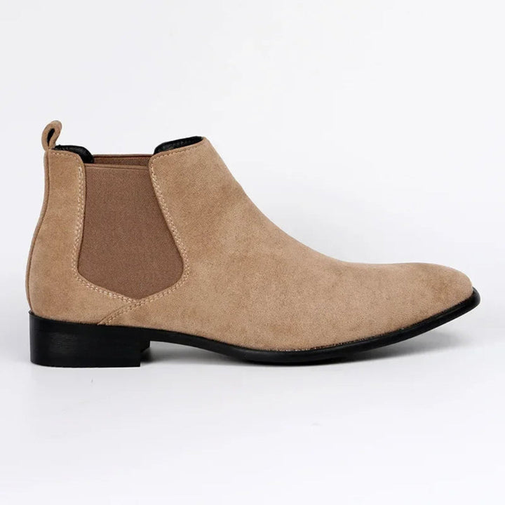 Botas Sin Cordones Para Hombre Con Punta Puntiaguda | Clásicas