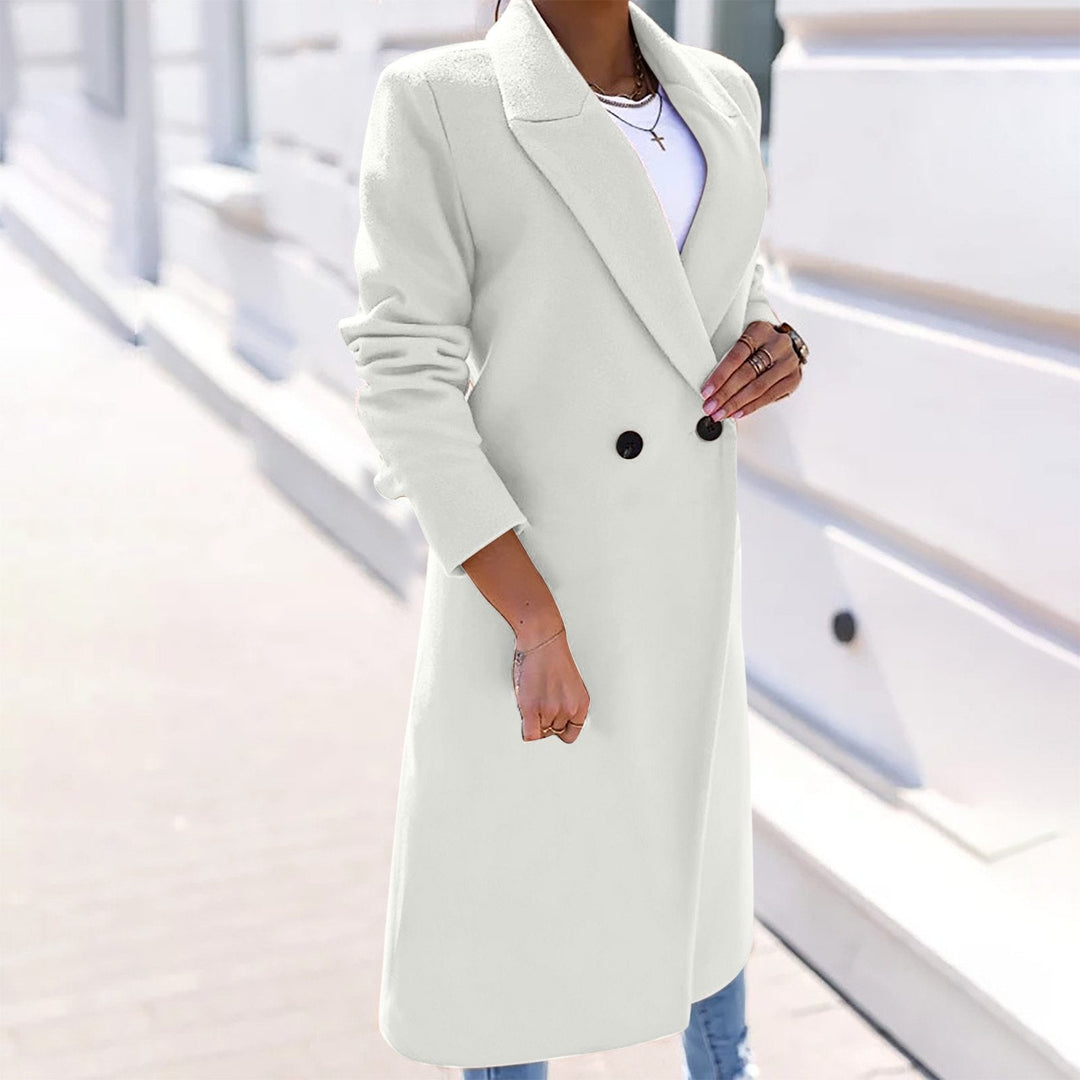 Gabardina Clásica Para Mujer | Doble Botonadura