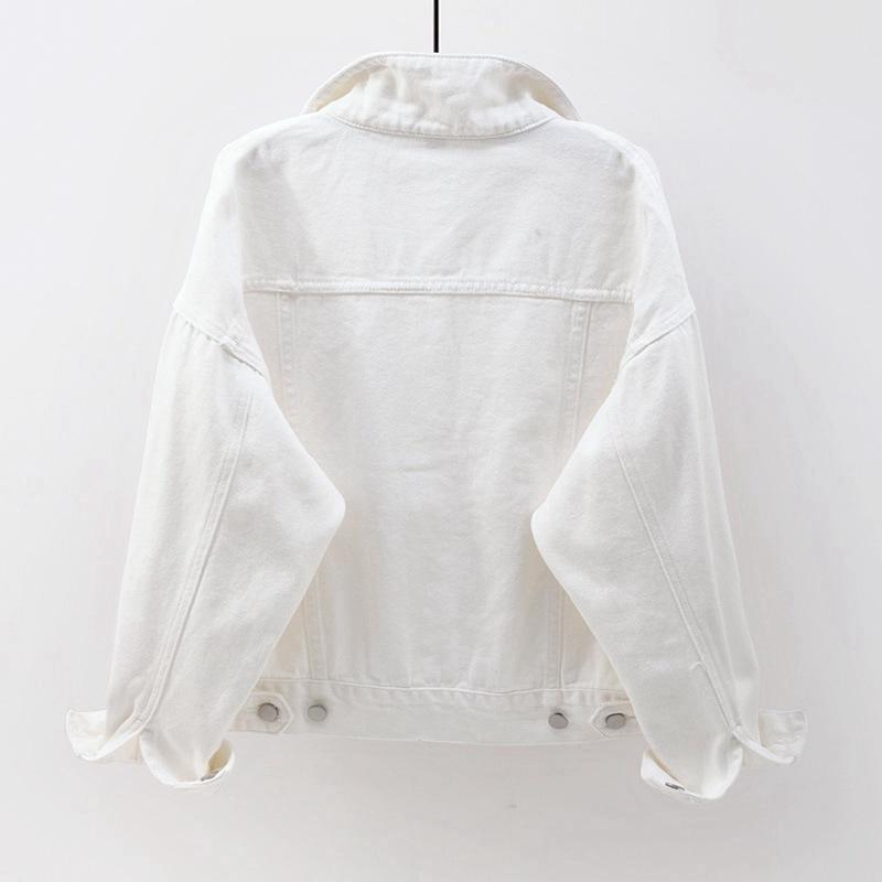 Chaqueta Corta Con Botones Para Mujer | Bolsillo En El Pecho