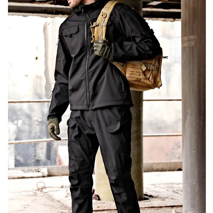 Conjunto Táctico De 2 Piezas Para Hombre | Impermeable