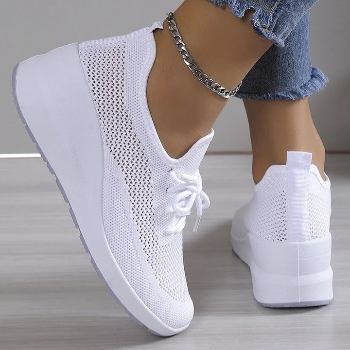 Zapatos casuales sin cordones para mujer | Cordones