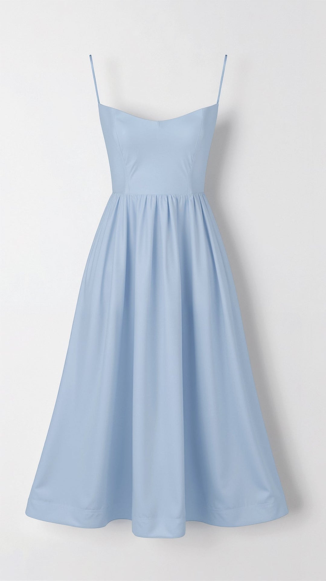 Vestido Sin Mangas Con Tirantes Para Mujer | Midi