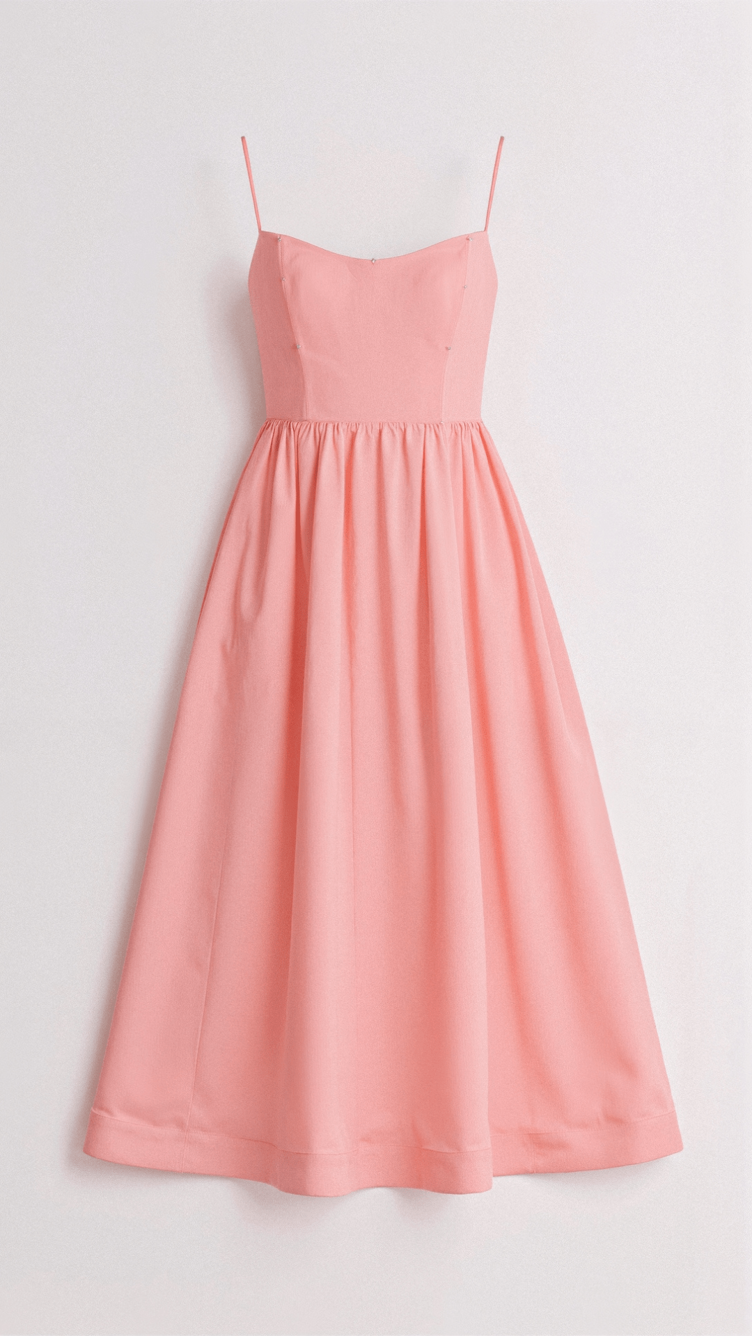 Vestido Sin Mangas Con Tirantes Para Mujer | Midi