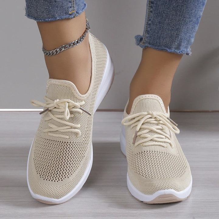 Zapatos casuales sin cordones para mujer | Cordones
