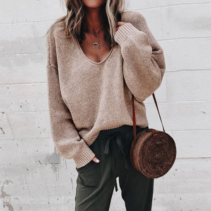 Jersey De Invierno Oversize Para Mujer | De Punto