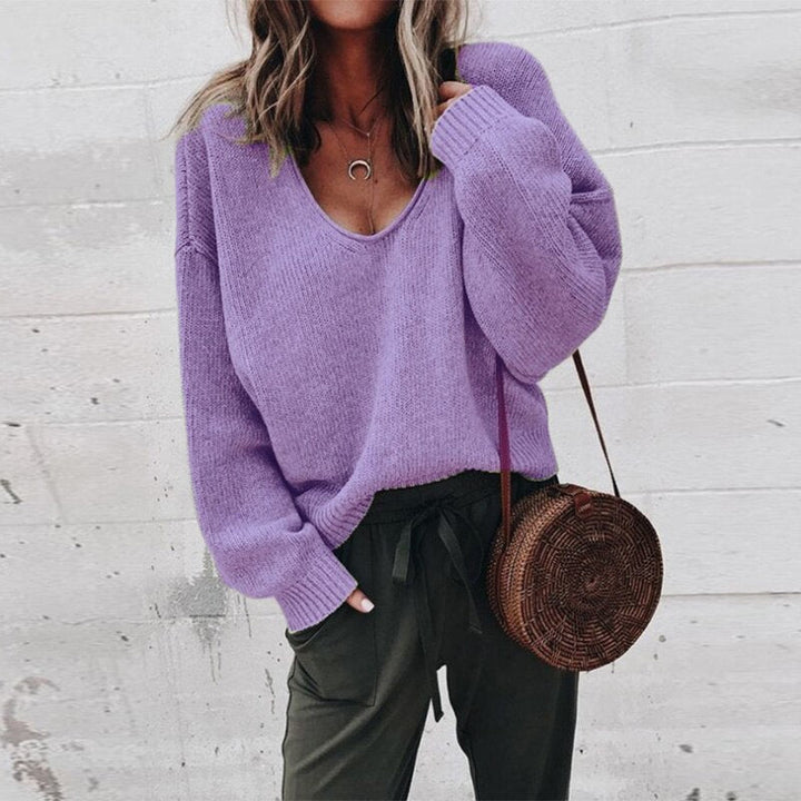 Jersey De Invierno Oversize Para Mujer | De Punto